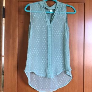 Seafoam wise strap tank